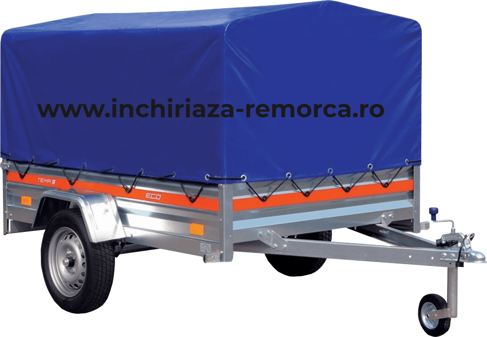 Remorca 750kg mare cu prelata